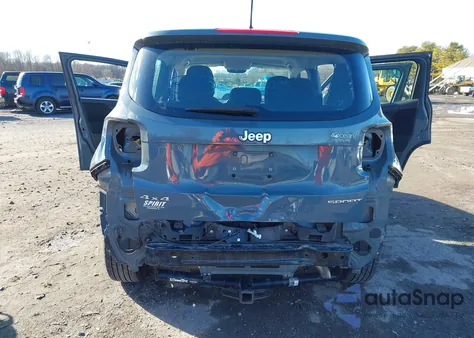 2017 Jeep Renegade Sport from USA, damaged, VIN ZACCJBABXHPE92290
